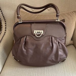Salvatore Ferrago leather bag ideal for travel, large bag with lots of room.